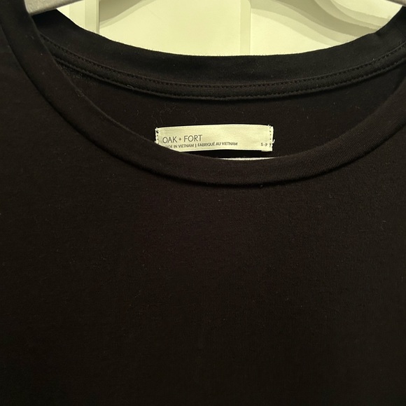 Oak + Fort Core Black Tshirt - Picture 6 of 7